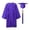 Purple, variant on CCRFTGI Preschool Graduation Cap and Gown for Child Graduation Cap and Gown Tassel Sets with Charm Graduations for Kids Graduation Decorations 2026 Graduation Accessories Dark Blue S
