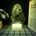 thumbnail image 1 of YIXIGGC Bungo Stray Dogs 3D Night Light Illusion LED Desk Lamp with 16 Color Change Touch & Remote Control Room Decor Gifts for Fans CJ#419-1639, 1 of 5