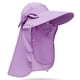 thumbnail image 1 of Gorra para el sol para mujer Upf+50 con solapa desmontable y visera de ala ancha, protección solar, sombreros para senderismo, 1 of 5