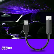 Car Interior Roof LED Star Light ,USB LED Roof Light Car Interior Lighting Romantic Atmosphere Decoration for Car,