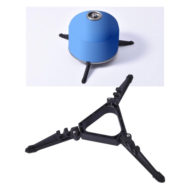 Soporte para estufa de de gas doméstico, soporte para estante de botellas para mochilero, picnic, pesca, Cola Soporte para botes al aire libre