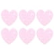 thumbnail image 1 of Uxcell 6-Pack Parches de Corazón de Strass para Planchar 5.5cm Rosa Claro Apliques Adhesivos Brillantes para DIY/Ropa/Zapatos/Bolsas, 1 of 7