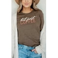 thumbnail image 2 of But First Coffee Graphic Tee T-Shirt PLUS, 2 of 6
