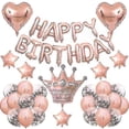 thumbnail image 1 of Rose Gold Wedding Birthday Party Balloons Party Dcor - Pink, 1 of 2