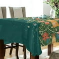 thumbnail image 3 of 60"x90" Christmas Tree Tablecloth, Waterproof Washable Polyester Square Table Cover Durable Tablecloth for Kitchen Dining Table Party Decor, 3 of 7