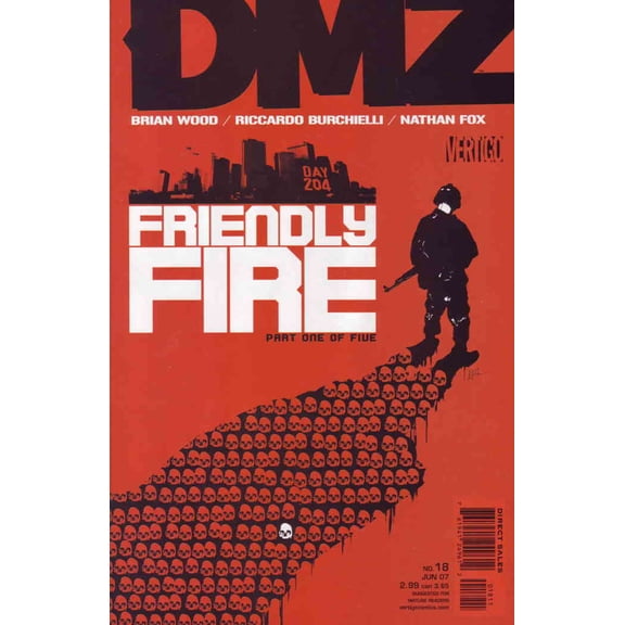 DMZ #18 VF ; DC/Vertigo Comic Book