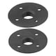 thumbnail image 2 of 3/4 Black Painted Floor Flange with Threaded H 2 Pack Secure Installation, 2 of 10