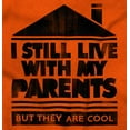 thumbnail image 2 of Live With Parents Slacker Funny Men's Graphic T Shirt Tees Brisco Brands M, 2 of 5