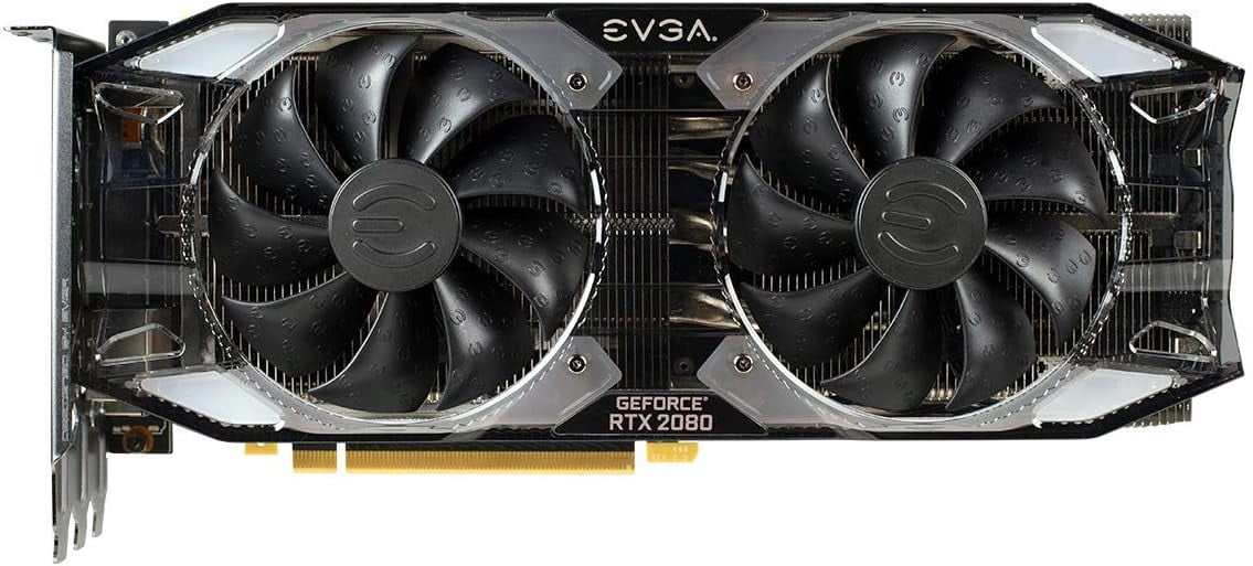 Restored EVGA GeForce RTX 2080 XC2 Ultra Gaming 8GB GDDR6 Graphics Card with iCX2 Cooling & RGB LED – P/N 08G-P4-2187-KR (Refurbished)