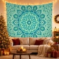 thumbnail image 3 of Highly Mandala Dominates with Detailed Circular Concentric, Mystical Fantasy for Space Lovers, Wall Decor, Mother'S Day Gift, Tapestry Wall Hanging for Dorm and Living Room, 3 of 7