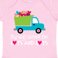 thumbnail image 4 of Inktastic Gigi Loves Me Grandchild Gift Boys Baby Bodysuit, 4 of 5