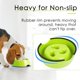 thumbnail image 5 of Comedero verde de alimentación lenta para perros y gatos, cuenco antideslizante que fomenta una alimentación más pausada, cuenco interactivo de melamina para reducir la hinchazón., 5 of 5