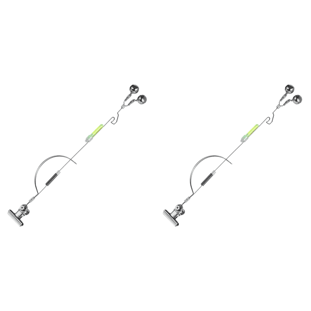 Alarma de pescado, alarma de mordedura de pesca ajustable, aparejos de carpa, equipo de pesca antioxidante