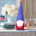 thumbnail image 4 of Christmas Gnome Decor Faceless Doll Decorations for Home 4th of July Patriotic Gnome Plush Decor Independence Day Decorations Elf Dwarf for Table Ornaments for Memorial Day Veterans (July_06) (B), 4 of 6