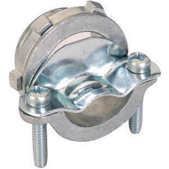 Gampak Sigma Non-metallic Cable Connector Silver 1 in. Dia. 1