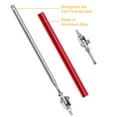 thumbnail image 5 of Moclever 2Pcs 5.91-7.87inch Splitter Rod Front Bumper Lip Rod Strut Adjustable Lip Spoiler Tie Support Rods 150mm-200mm, Red, 5 of 10