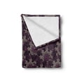 thumbnail image 2 of Flower Soft Flannel Fleece Blanket, Vintage Composition with Foliage Leaves and Flowers Old-Fashioned Design, Cozy Plush for Indoor and Outdoor Use, 60" x 80", Purple Pink Pale Mauve, by Ambesonne, 2 of 6
