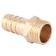 thumbnail image 3 of Eddwiin 5 Piezas G3/8 Conector Macho de Espiga de Rosca de latón Conector de Montaje de tubería Junta(12mm), 3 of 6