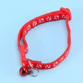 thumbnail image 5 of Paquete de 2 collares ajustables para gatos con cascabel, para gatos (rojo y azul) Afortunado Sencillez, 5 of 5