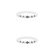 thumbnail image 4 of Minnieouse Pulseras de cuentas de piedra redonda natural Joyería resistente al desgaste Cuerda elástica de ojo de moda para fiesta Type3 NO3, 4 of 6