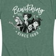 thumbnail image 3 of Hocus Pocus - Bewitching Since 1693  - Women's Short Sleeve Graphic T-Shirt, 3 of 5