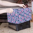 thumbnail image 5 of TSOVTHRID Butterfly Hibiscus Flower Print 2 Slice Toaster Cover Polyester Fingerprint Protector Soft Kitchen Appliance Dust Covers Home Table Decor, 5 of 8