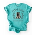 thumbnail image 4 of Feral Moms Social Club Shirt for Women Funny Raccoon Mom Tee Seafoam Shirt Adult Medium, 4 of 4