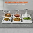 thumbnail image 4 of VEVOR Electric Warming Tray, 18.9" x 10.2" Portable Cold Rolled Sheet Heating Tray with Temperature Control (35-100℃), Perfect for Catering, House, Parties, Events, Entertaining and Holiday, White, 4 of 9