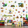 thumbnail image 1 of Mario sticker 100 * 92cm automatic synthesis mural new creative c, 1 of 5