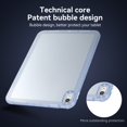 thumbnail image 3 of ELEHOLD for iPad 10.2 9th/8th/7th 2021/2020/2019 Case, Crystal Clear Hybrid Raised Edges Screen & Camera Protection Anti-Drop Slim Fit Transparent Case Cover for iPad 10.2 inch, Blue, 3 of 6