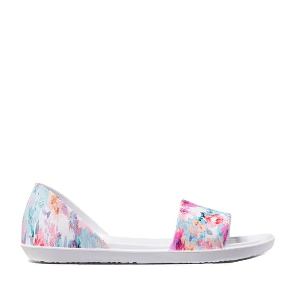 Joybees Women's Friday Flat in Graphic Garden Party, 7 US