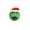 Green, variant on Christmas Squishy Toy with Diy Changeable Expressions and Holly Design, 1-Pack, Yellow, for Relaxation, Squeeze Toy