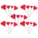 thumbnail image 5 of GOOHOCHY 20 adornos para cupcakes con forma de corazón para San Valentín, decoración para tartas de boda, 5 of 8