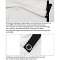 thumbnail image 5 of Pantalla de proyección portátil antiarrugas plegable, tela de poliéster natural para películas de campamento al aire libre, fácil instalación con gancho de pegamento de mucílago, compatible con HD, 5 of 5