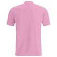 thumbnail image 3 of Likimi Toddler Kids Boys Tops Solid Color Short Sleeve Lapel Tees Casual Comfortable Relaxed Spring Fall Tops Size 13-14 Years Pink, 3 of 4