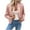 Pink, variant on ZQUUVOU Fall Cropped Jacket for Women Sequin Jackets Cardigan Glitter Long Sleeve Short Coats Crop Baseball Jacket White