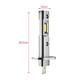 thumbnail image 5 of 2x bombillas LED luces antiniebla brillantes Plug and Play accesorios automotrices 1:1 tamaño Mini bombillas para delanteros universales para, 5 of 8