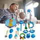thumbnail image 4 of Instrumentos Musicales Para Bebés Hugo Juguete Sonajero Campana Tambor Educativo Juguetes De Percusión Para Niños, 4 of 7