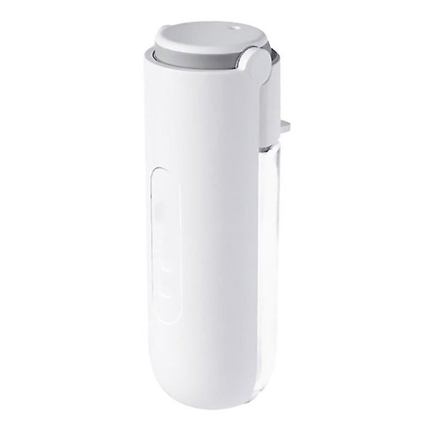 Botella de agua para mascotas, comederos para perros, suministros de viaje al aire libre, blanco