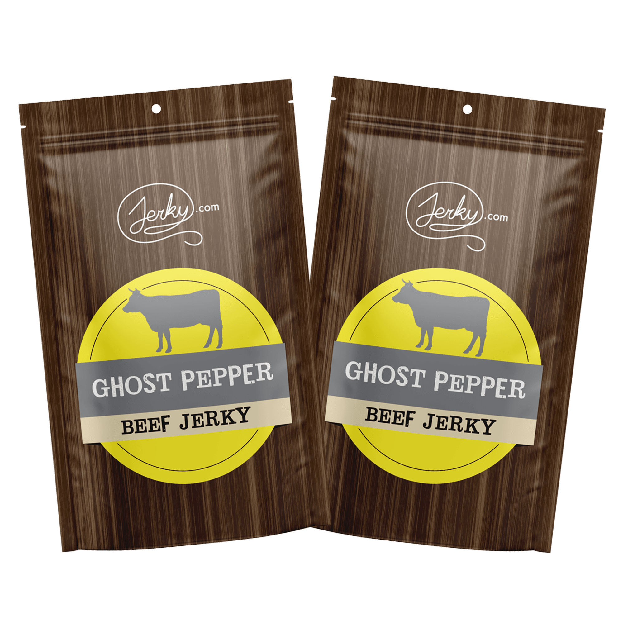 All Natural Ghost Pepper Beef Jerky - Extra Spicy, Premium Grass-Fed, High Protein Snack - No Added Preservatives, No MSG or Nitrates, 100% Lean Beef (1 Pound)