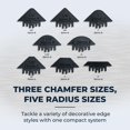 thumbnail image 3 of Kreg PRS1000 Corner Routing Guide Set - Corner Routing Guide - Use with Any Trim Router, Handheld Router, or Router Table - Router Woodworki, 3 of 8
