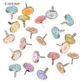 thumbnail image 4 of 2 Boxes 6-12mm Mixed Metal Brads DIY Nails Kids Handmade Crafts Material, 4 of 7