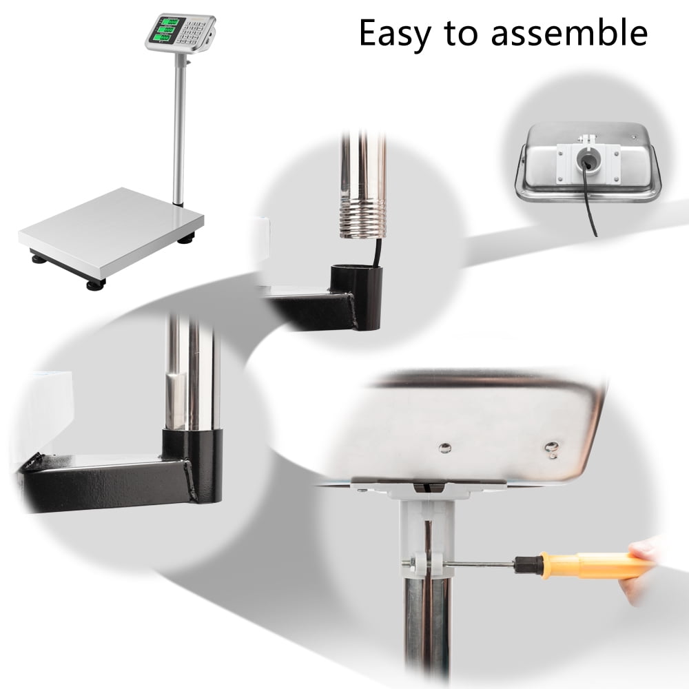 Lowestbest Digital Scale for Home, High Precision LCD Digital Postal Shipping Scale, Electronic Scale Digital Postal Scale, Personal Floor Postal Platform Scale Lowestbest Digital Scale for Home, High Precision LCD Digital Postal Shipping Scale, Electronic Scale Digital Postal Scale, Personal Floor Postal Platform Scale