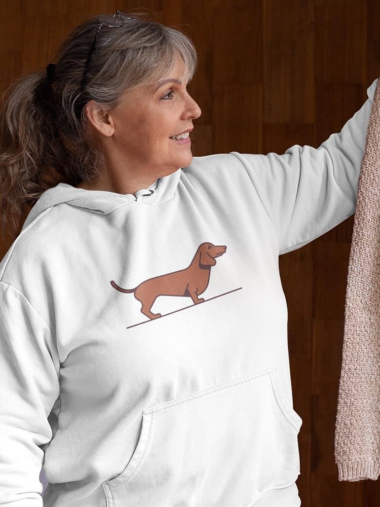 dachshund hoodie women's