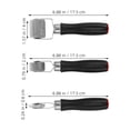 thumbnail image 2 of SOPOTUTU 4Pcs Portable Tire Repair Buffing Tool with Sturdy Handle for Car and Motorcycle Tire Maintenance Black, 2 of 8