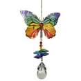 thumbnail image 3 of Woodstock Crystal Suncatchers, Crystal Wonders Butterfly, Crystal Wind Chimes For Inside, Office, Kitchen, Living Room Décor, 5"L, 3 of 7