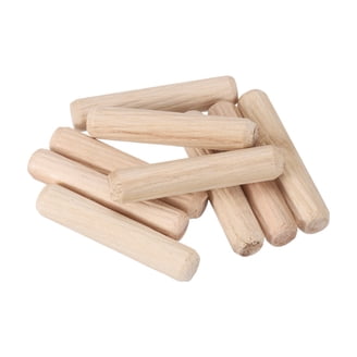 Chevilles En Bois Rainurées 5/16x1 3/16 - Lot De 120 - Marque Uxcell - Neuf