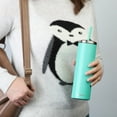 thumbnail image 3 of Cupture Stainless Steel Skinny Insulated Tumbler Cup with Lid and Reusable Straw - 16 oz (Assorted Colors), 3 of 12