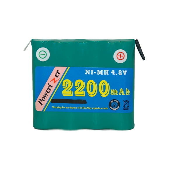 4.8 Volt NiMH Battery Pack (2200 mAh) with Tabs