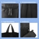 thumbnail image 4 of DOVO Mochila de senderismo, impermeable y resistente al desgaste, mochila ligera, plegable para viajes al aire última intervensión, Negro -, Mid, Mochilas Daypack, 4 of 5